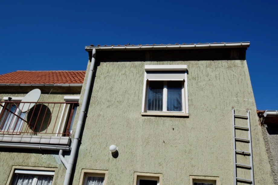 R�ckansicht des Hauses Einfamilienhaus Erfurt