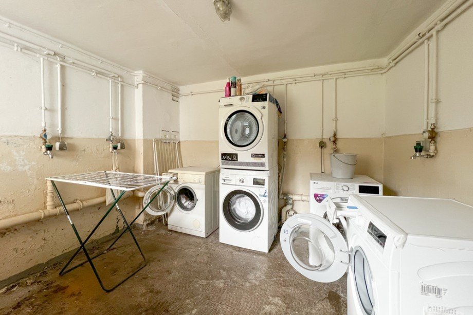 Waschmaschinenraum im Keller Dachgeschosswohnung Erfurt / Altstadt