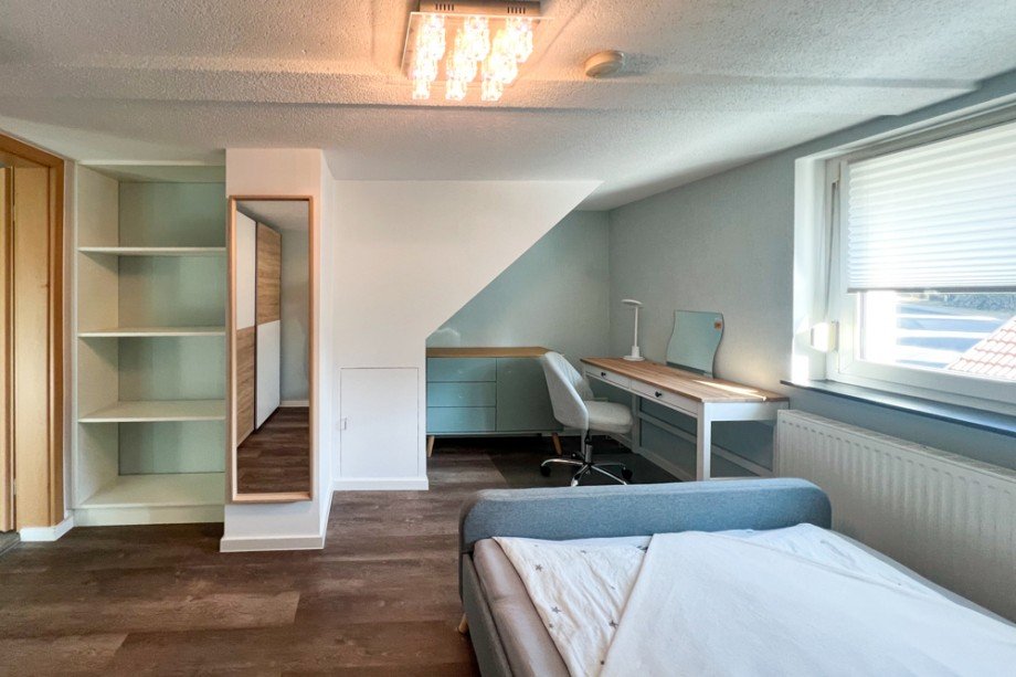 Schlafzimmer mit Nische Einfamilienhaus Erfurt / Bindersleben