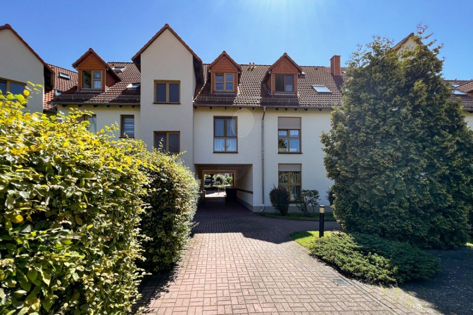 ZUgang Hofanlage Etagenwohnung Erfurt/ Niedernissa