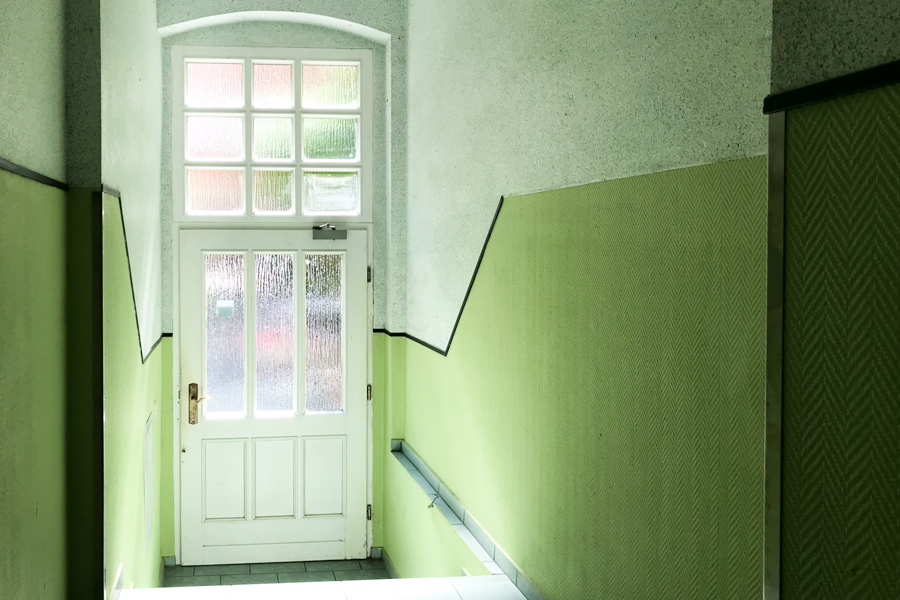 Hauseingang_ Maisonettewohnung Erfurt / Andreasvorstadt