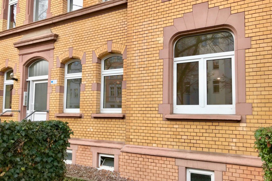 Fensterfront der Wohnung Erdgeschosswohnung Erfurt