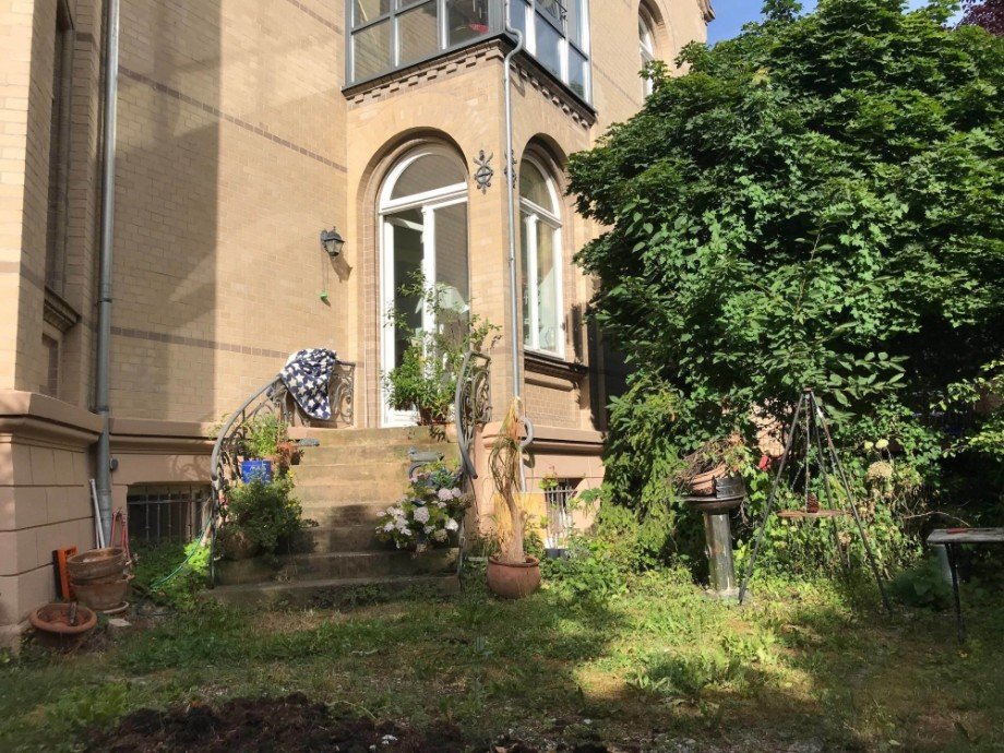 Gartentreppe Erdgeschosswohnung Erfurt