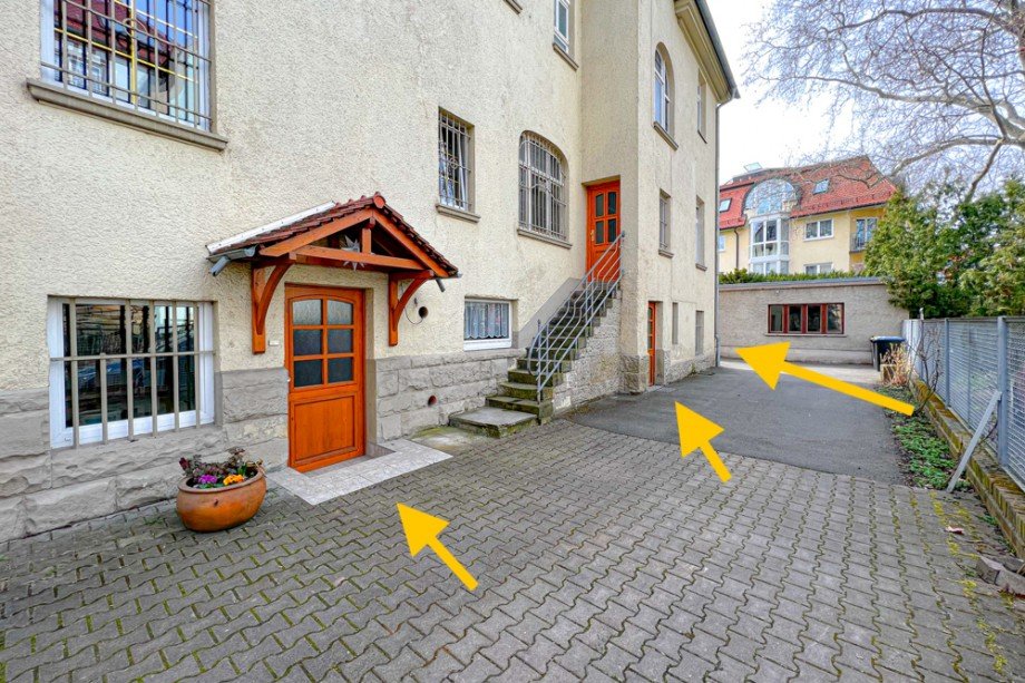 Verschiedenen Eing�nge Werkstatt Erfurt