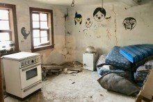 Zimmer im Obergeschoss des Haupthauses Denkmalgesch�tzter Vierseitenhof im Herzen Gr�fentonnas