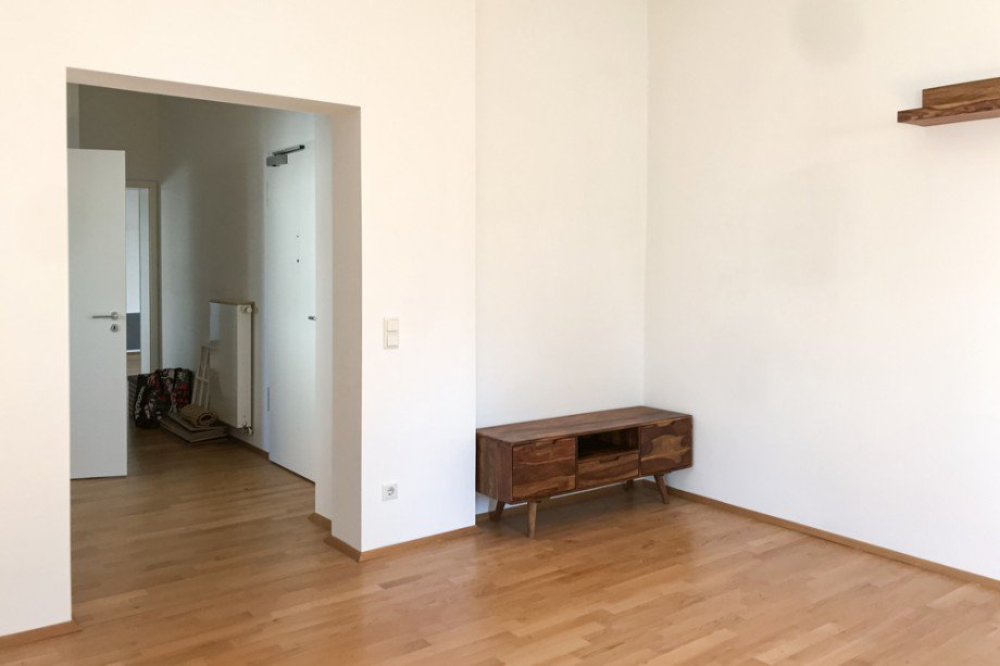 Blick vom Wohnzimmer in den Flur Etagenwohnung Erfurt