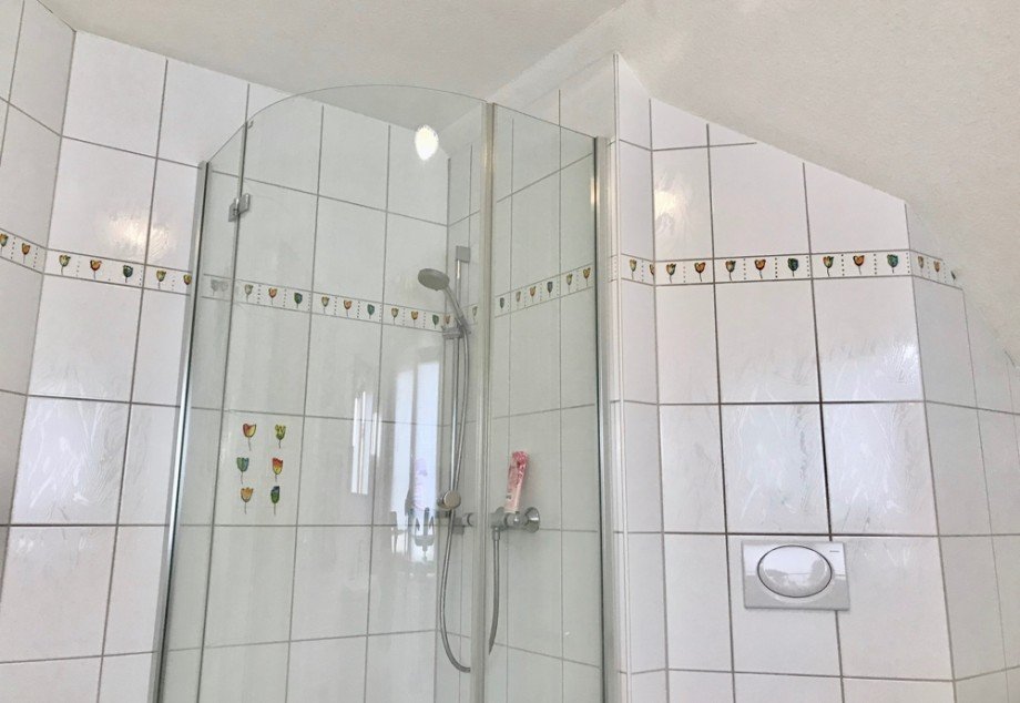 Dusche im gro�en Bad Einfamilienhaus Erfurt