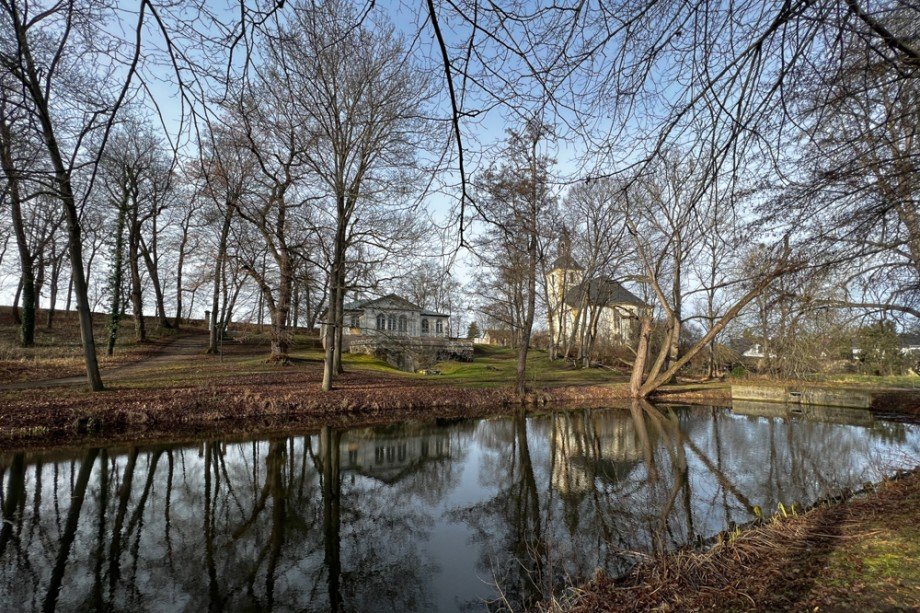 Schlosspark Molsdorf und Dorfkirche Einfamilienhaus Erfurt