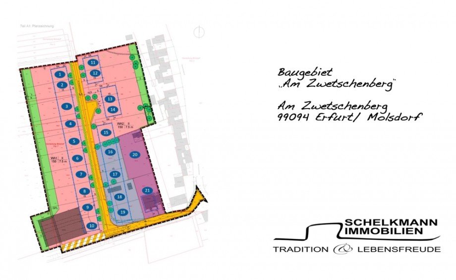 Baugebiet Erfurt Molsdorf_Schelkmann Immobilien Wohngrundst�ck Erfurt / Molsdorf