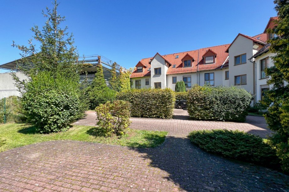 Innenhof Wohnanlage Etagenwohnung Erfurt/ Niedernissa