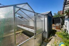 Gew�chshaus und Gartenh�tte Freistehendes Einfamilienhaus auf gepflegtem Gartengrundst�ck in Herbsleben
