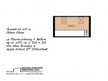 Grundrisse Obere Ebene WE 14 Entz�ckende Maisonettewohnung mit Balkon und TG- Stellplatz