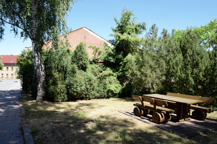 Park hinter dem Haus Haus Nohra