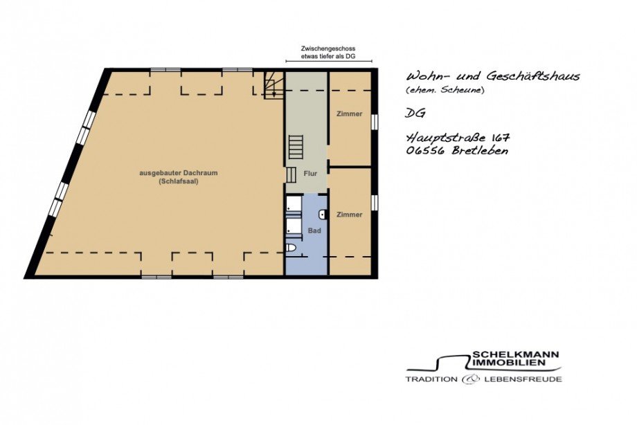 Vermarktungsgrundriss_WGH_DG Mehrfamilienhaus Bretleben