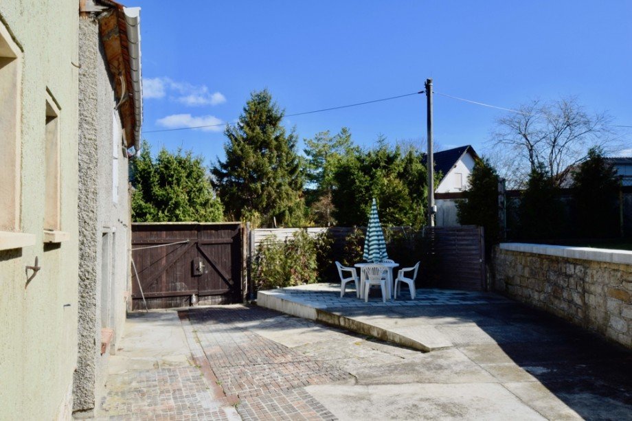 Terrasse im Innenhof Einfamilienhaus Erfurt