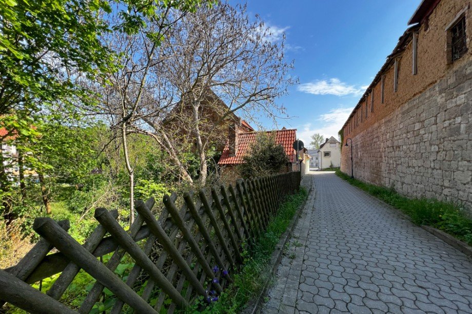 Garten hinter der Scheune Bauernhaus Gro�heringen