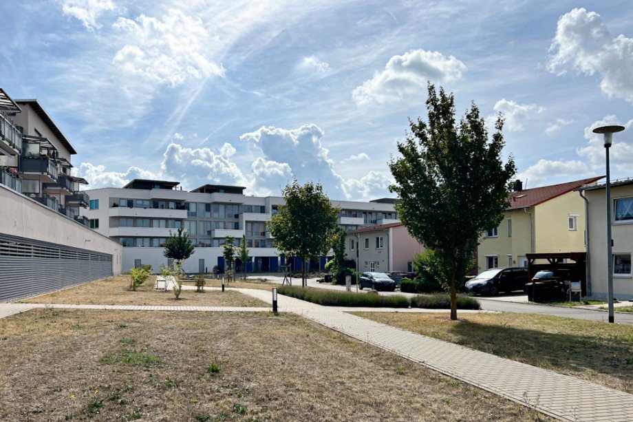Modernes Wohngebiet Erdgeschosswohnung Erfurt