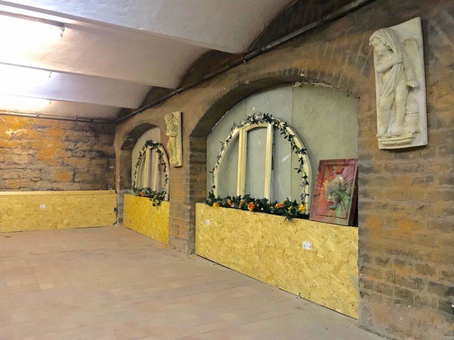 Tanzsaal im Kellergeschoss Haus Nohra