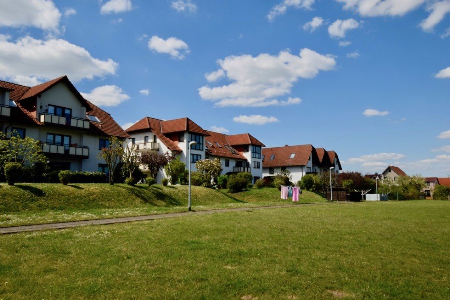 Gartenansicht Wiesenweg Haina Erdgeschosswohnung Haina