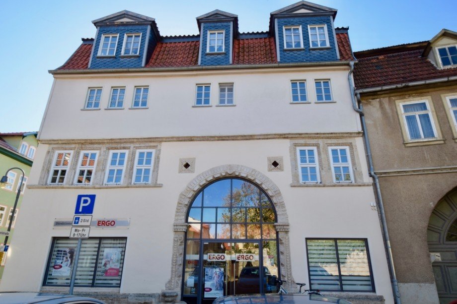 Gro�es Eingangsportal Haus Bad Langensalza