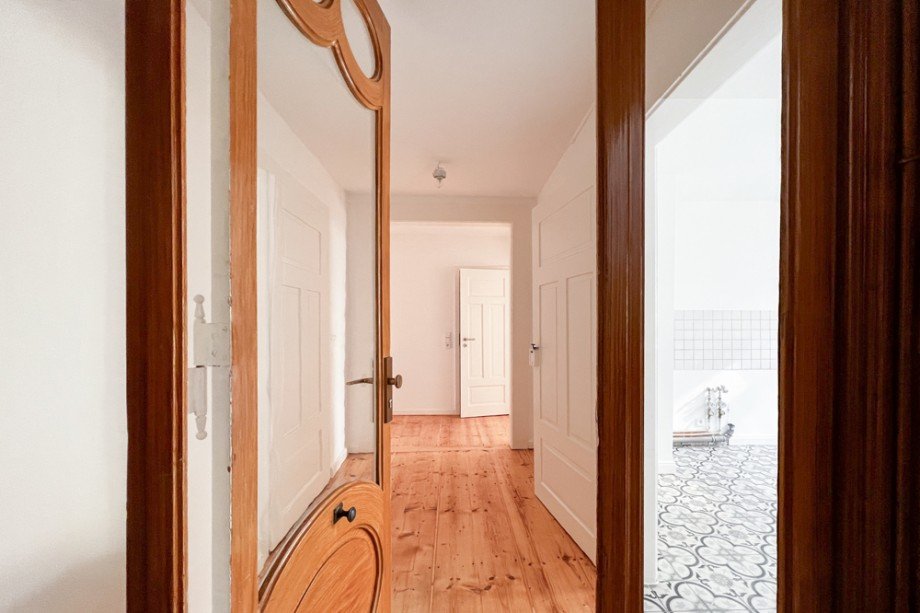 Blick in die Wohnung Etagenwohnung Arnstadt / Altstadt