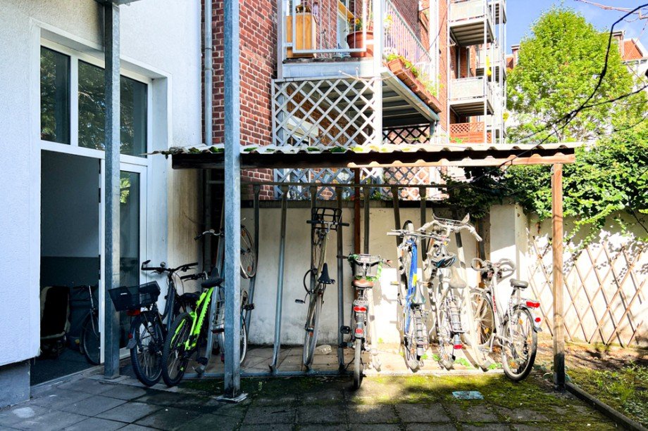 Kleiner Innenhof Maisonettewohnung Erfurt