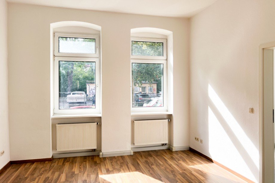 Wohnzimmer im Erdgeschoss Erdgeschosswohnung Erfurt
