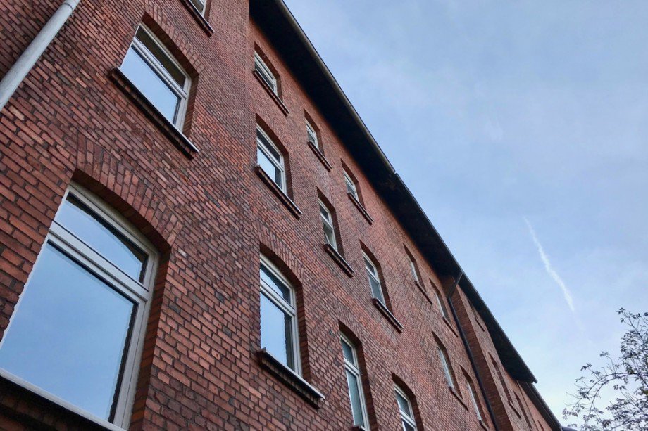 Hofansicht Erdgeschosswohnung Erfurt