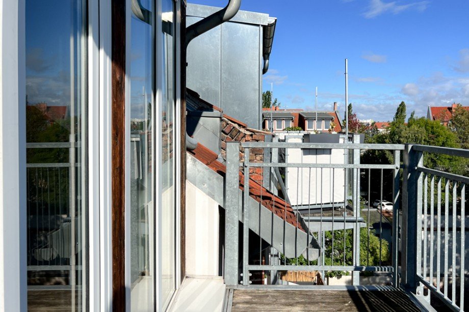 Balkon_ Maisonettewohnung Erfurt