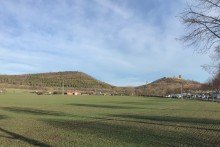 Blick zur Wanderslebener Gleiche Freistehendes EFH mit doppeltem Burgenblick in M�hlberg