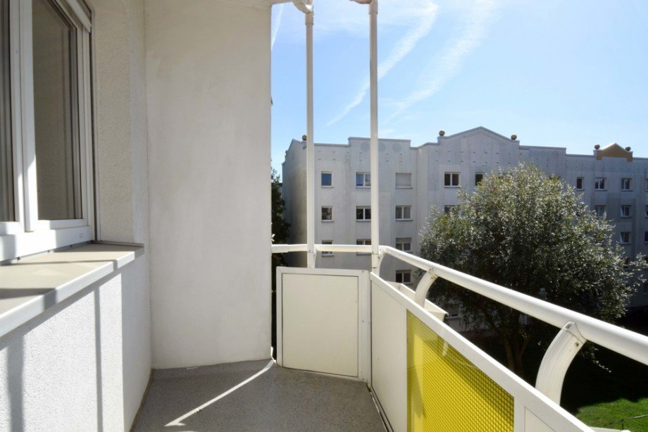 Gro�er Balkon zur Gartenseite Etagenwohnung Eisenach