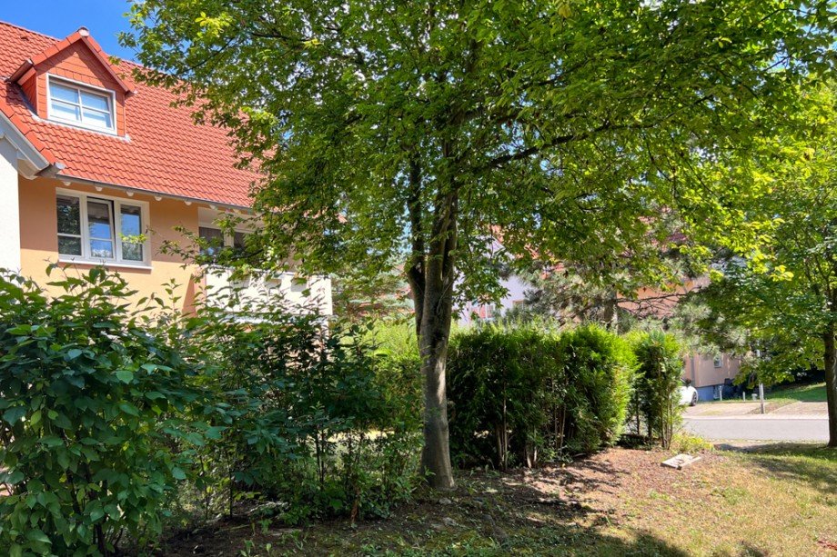 Ihr Garten- perfekt versteckt Erdgeschosswohnung Weimar / Legefeld