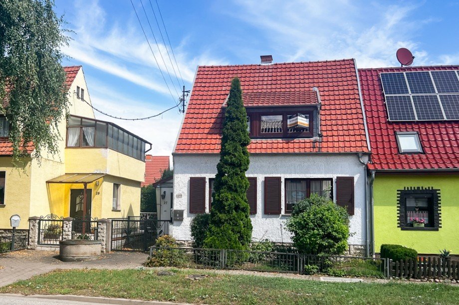 Kleines Einfamilienhaus Doppelhaush�lfte Unstrut- Hainich /Gro�engottern