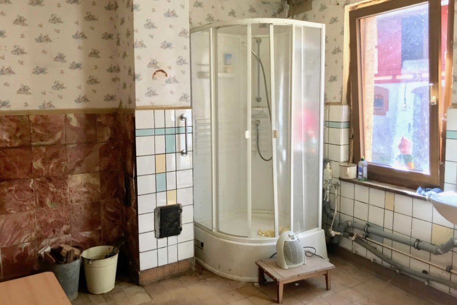 Badezimmer im Nebenhaus Einfamilienhaus Tonna / Gr�fentonna