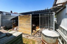 Holzlager Freistehendes Einfamilienhaus auf gepflegtem Gartengrundst�ck in Herbsleben