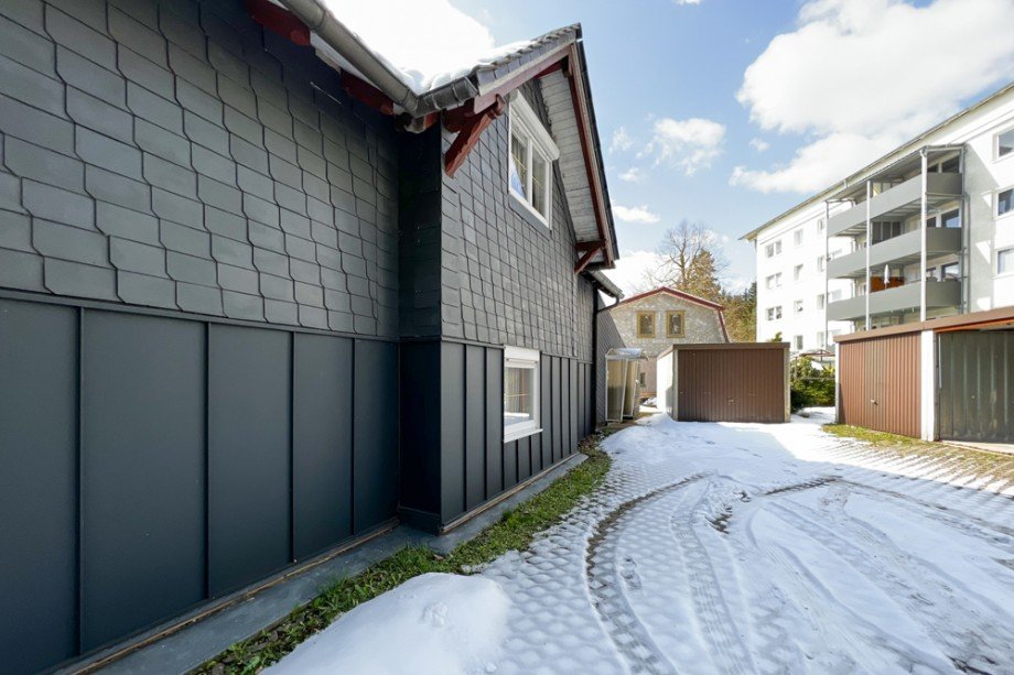 Zugang zur Einliegerwohnung Einfamilienhaus Oberhof