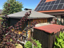 Gartenh�tte Ihr neues Familiennest - modernes Einfamilienhaus mit kleinem Pool & Garten