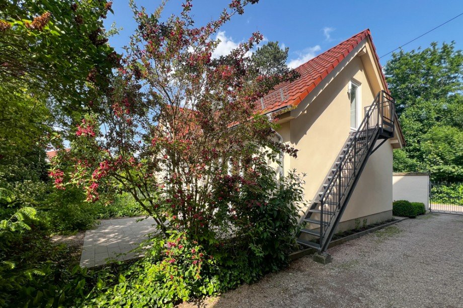 Separater Eingang zum OG Einfamilienhaus Arnstadt