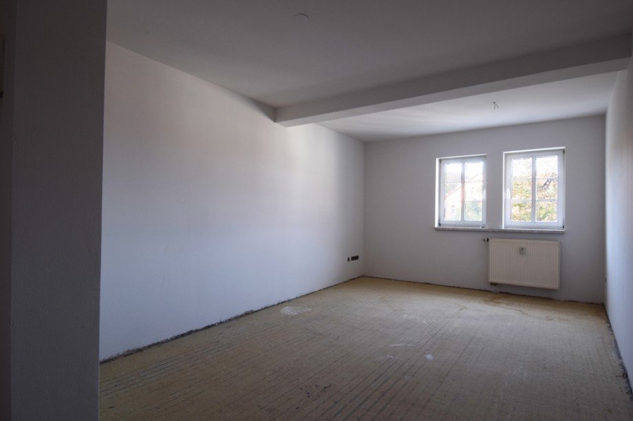Wohnzimmer Fensterseite Etagenwohnung Bad Langensalza
