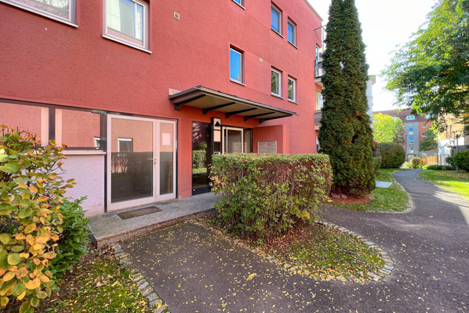 Hauseingang Erdgeschosswohnung Erfurt