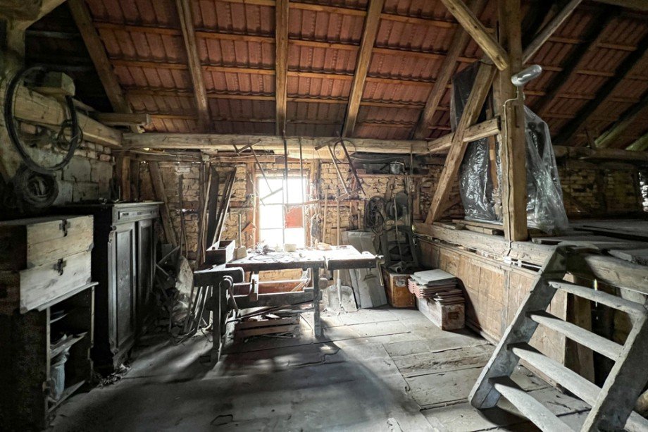 Oberer Schuppenraum Bauernhaus Gro�heringen