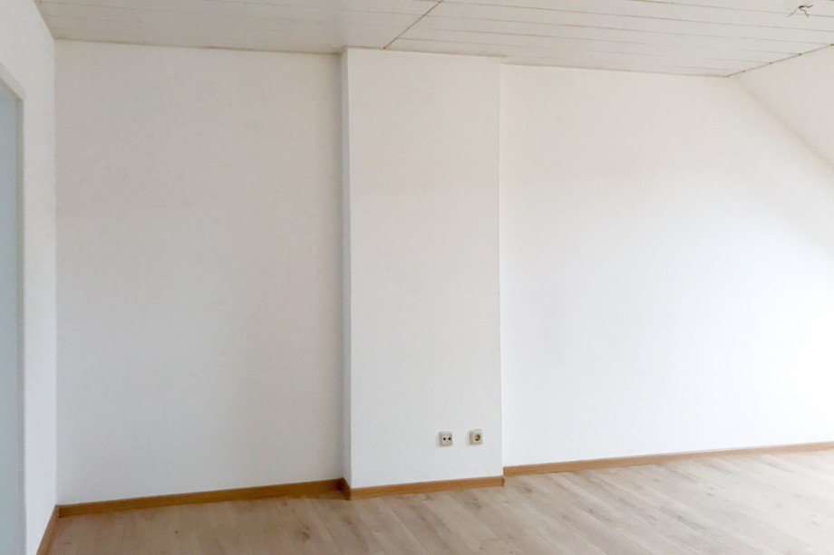 Wohnzimmer Dachgeschosswohnung Erfurt