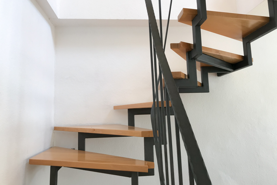 Wendeltreppe ins DG Maisonettewohnung Erfurt / Andreasvorstadt