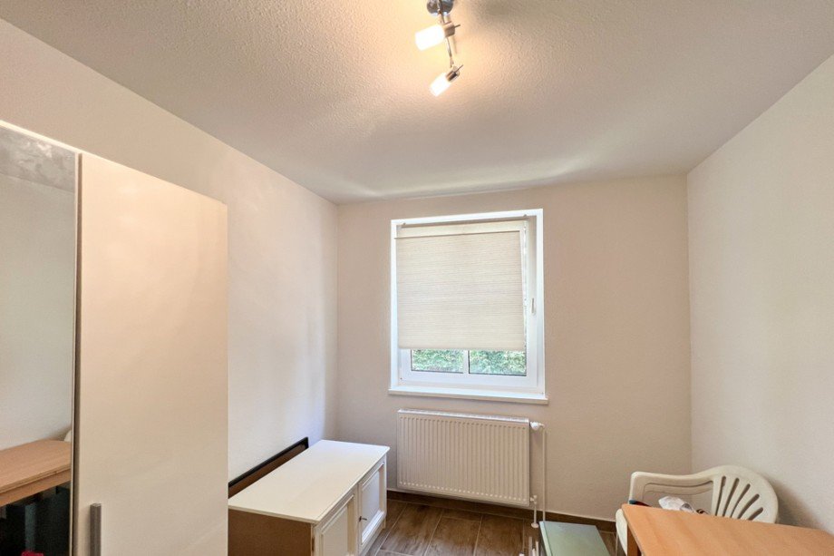 Kleines Schlafzimmer Erdgeschosswohnung Weimar / Legefeld