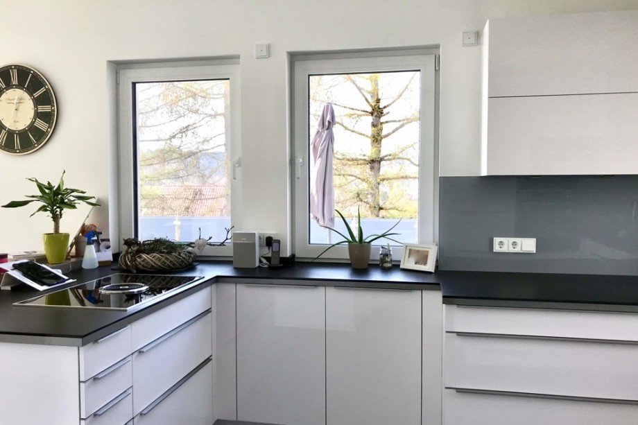 Amerikanische K�che mit Ausblick Einfamilienhaus Steinbach-Hallenberg/ Viernau