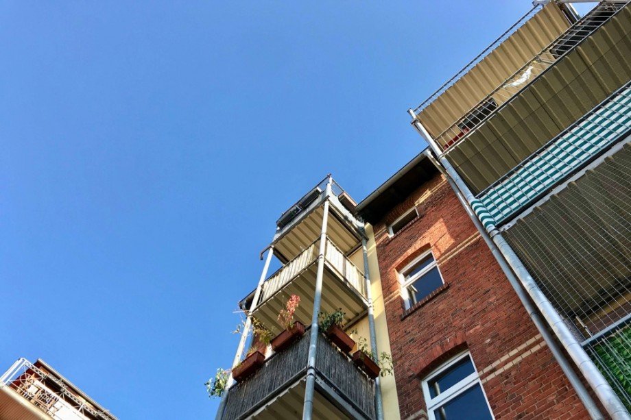 Balkonanlage Maisonettewohnung Erfurt / Johannesplatz