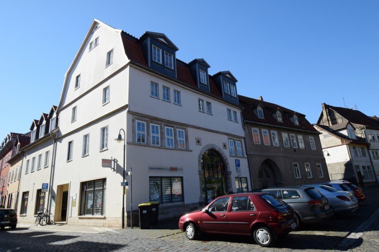 Karlstra�e Ecke Bad Langensalza Etagenwohnung Wohnen im historischen Altbau- 2 Zimmer mit Dachterrasse