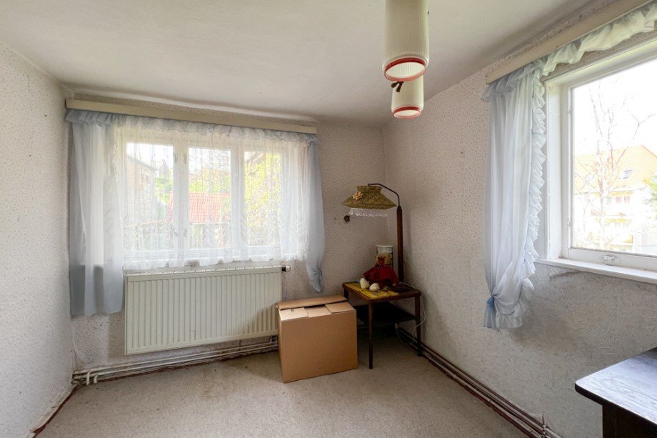 Fenster im Durchgangszimmer Bauernhaus Gro�heringen