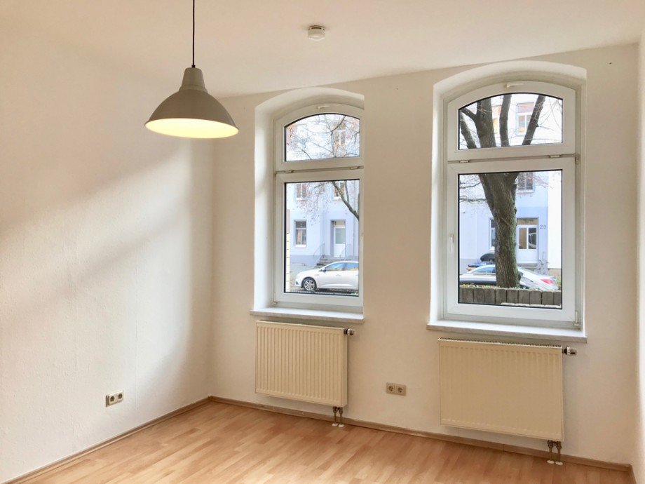 Helles Wohnzimmer Erdgeschosswohnung Erfurt