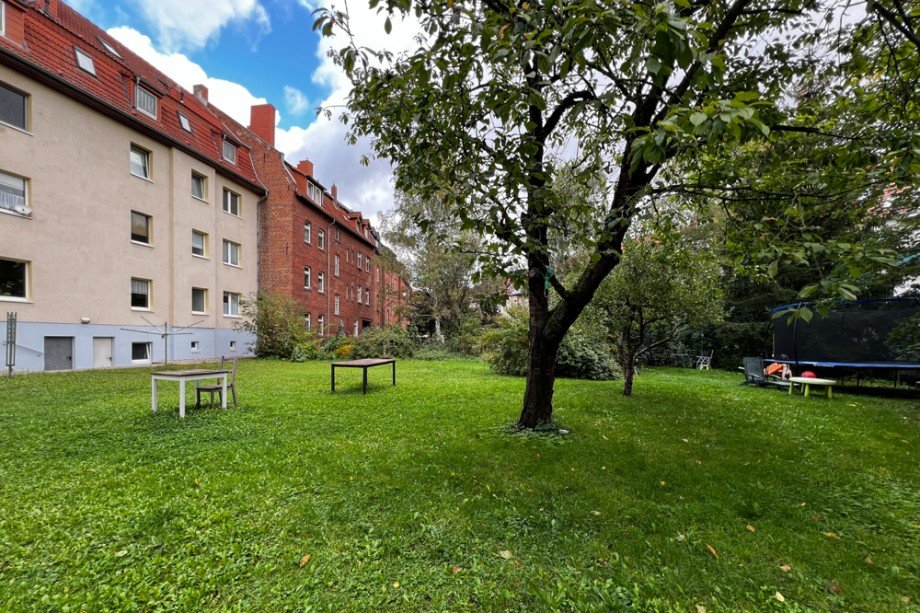 Gartenbereich Dachgeschosswohnung Erfurt / Altstadt